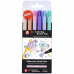 Набор маркеров Koi Coloring Brush Pen, SWEETS 6 шт Sakura