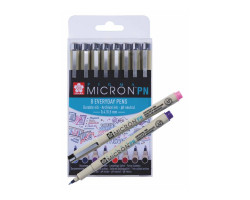 Набор ручек PIGMA MICRON PN 8 шт, Sakura-foto4