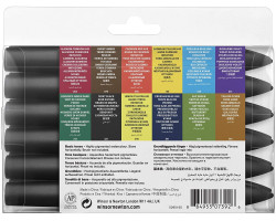 Акварельные маркеры Winsor Newton 0290165 Watercolor Markers Set 12 шт 0290165-foto3