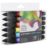 Акварельні маркери Winsor Newton 0290165 Watercolor Markers Set 12 шт 0290165