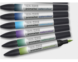 Маркер акварельный Winsor Newton, № 337 Оттенок черного-foto5