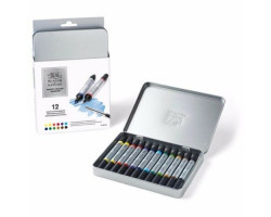 Маркеры акварельные Winsor Newton Wotercolor Markers Set, 12 шт 290001-foto3