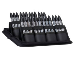 Набор двухсторонних маркеров Promarker Black and Greys 24 шт в пенале W N-foto3