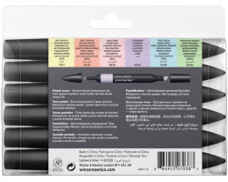 Набір маркерів Winsor Newton, ProMarker 6 шт ПОСТІЛЬНІ ТОНИ-foto4