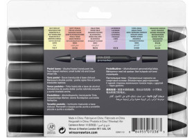 Набор маркеров Winsor Newton, ProMarker 6 шт ПАСТЕЛЬНЫЕ ТОНА-foto4