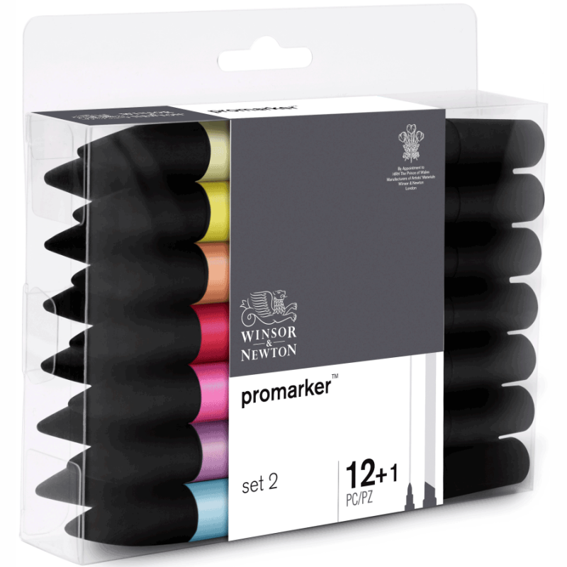 Набор маркеров Winsor Newton, ProMarker 12 шт Set 1-foto2