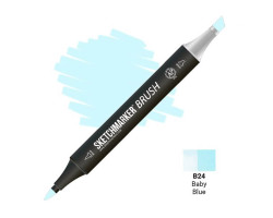 Маркер SketchMarker Brush B24 Дитячий блакитний SMB-B24