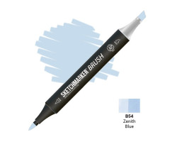 Маркер SketchMarker Brush B54 Zenith Blue (Зеніт синій) SMB-B54