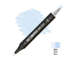 Маркер SketchMarker Brush B64 Steel Blue (Синя сталь) SMB-B64
