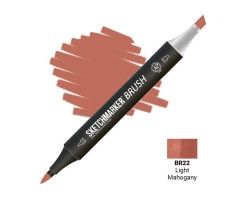Маркер SketchMarker Brush кисть Світлий коричневато-червоний SMB-BR22