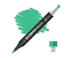 Маркер SketchMarker Brush кисть Соковитий зелений SMB-G122