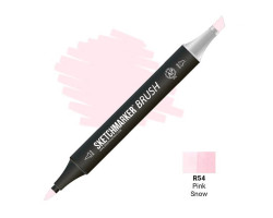 Маркер SketchMarker Brush кисть Рожевий сніг SMB-R54