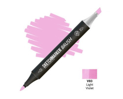 Маркер SketchMarker Brush кисть Світло-фіолетовий SMB-V83