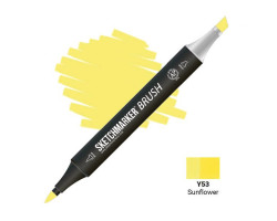 Маркер SketchMarker Brush кисть Соняшник SMB-Y53