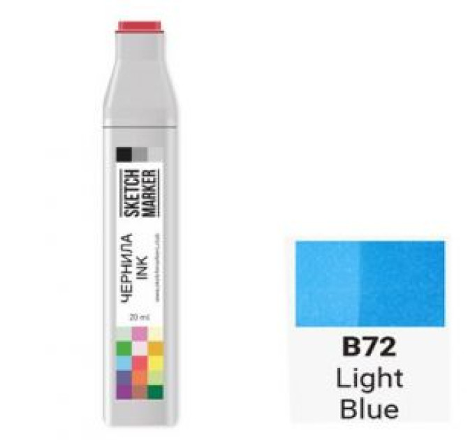 Заправка для маркеров SKETCHMARKER B72 чернила 20 мл Блакитний