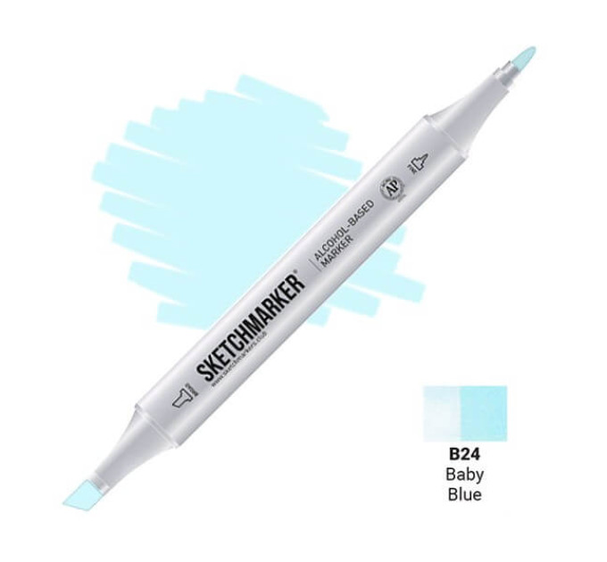 Маркер SketchMarker B24 Дитячий блакитний SM-B24