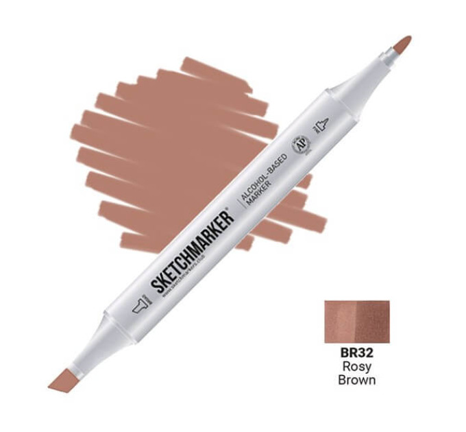 Маркер SketchMarker BR32 Рожево-коричневий SM-BR32