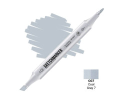 Маркер Sketchmarker Поштучно SKETCHMARKER Cool Gray 7 (Прохладный серый 7), SM-CG07