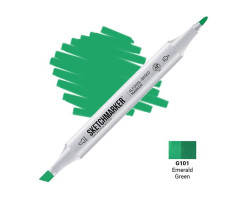 Маркер Sketchmarker Emerald Green (Зеленый изумрудный), SM-G101