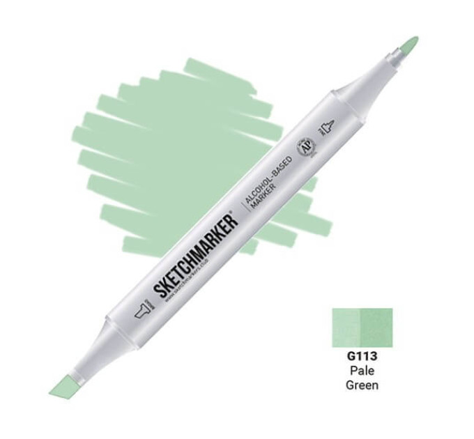 Маркер Sketchmarker Pale Green (Бледно зеленый), SM-G113