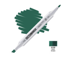 Маркер Sketchmarker Dark Green (Темный зеленый), SM-G120