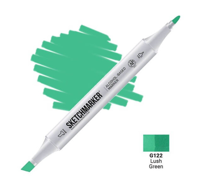 Маркер Sketchmarker Lush Green (Сочный зеленый), SM-G122