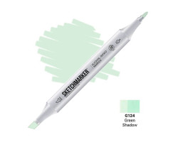 Маркер Sketchmarker Green Shadow (Зеленый полумрак), SM-G124