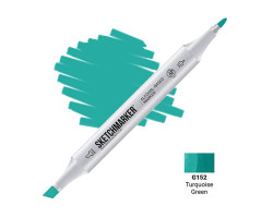 Маркер Sketchmarker Turquoise Green (Бирюзово-зеленый), SM-G152