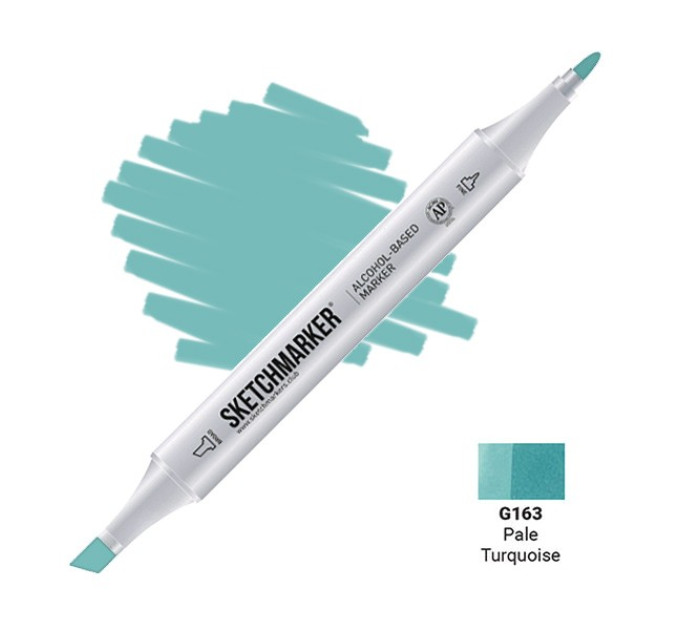 Маркер Sketchmarker Pale Turquoise (Бледно бирюзовый), SM-G163