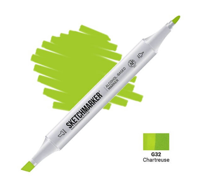 Маркер Sketchmarker Chartreuse (Зеленовато-желтый), SM-G032