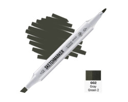 Маркер Sketchmarker Gray Green 2 (Серо-зелёный 2), SM-GG02