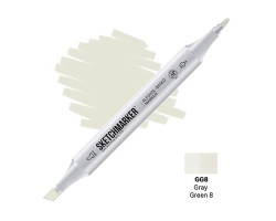 Маркер Sketchmarker Gray Green 8 (Серо-зелёный 8), SM-GG08