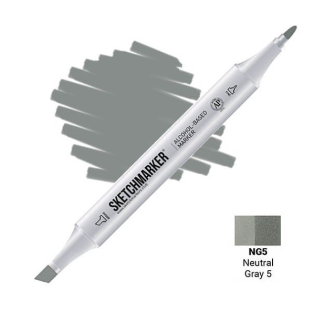 Маркер Sketchmarker Neutral Gray 5 (Нейтральный серый 5), SM-NG05