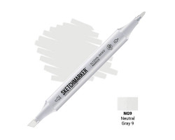 Маркер Sketchmarker Поштучно SKETCHMARKER Neutral Gray 9 (Нейтральный серый 9), SM-NG09