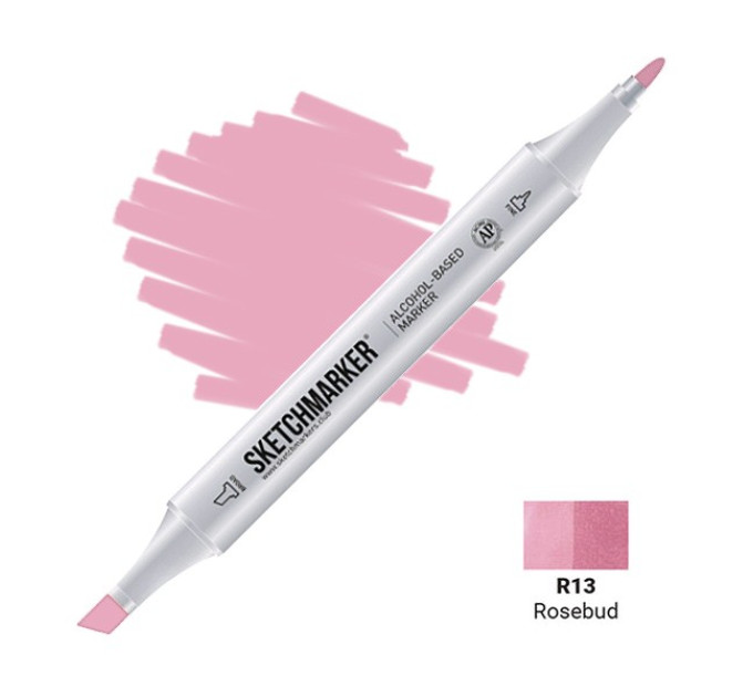 Маркер двусторонний SketchMarker Бутон розы, SM-R013