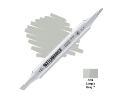 Маркер Sketchmarker Simple Gray 7 (Простой серый 7), SM-SG07