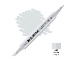Маркер Sketchmarker Поштучно SKETCHMARKER Simple Gray 8 (Простой серый 8), SM-SG08