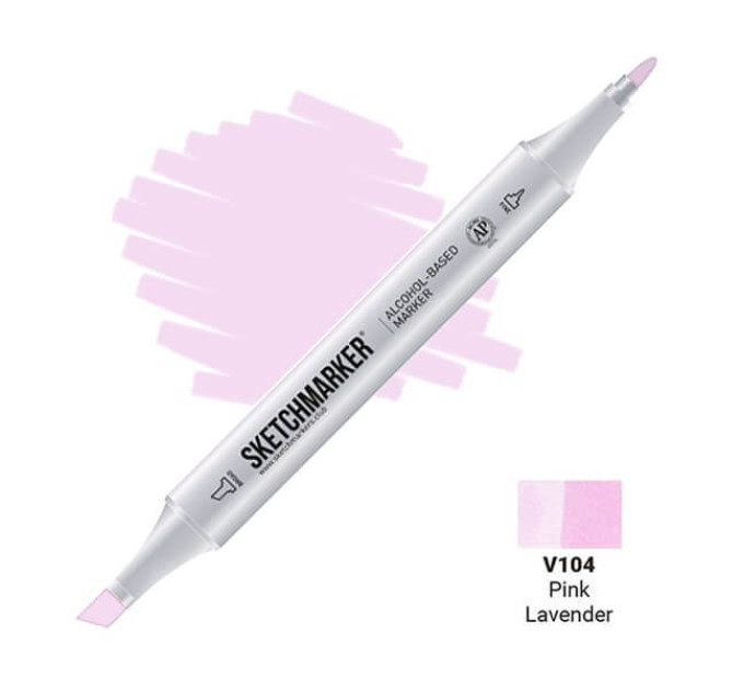 Маркер Sketchmarker Pink Lavender (Розовая лаванда), SM-V104