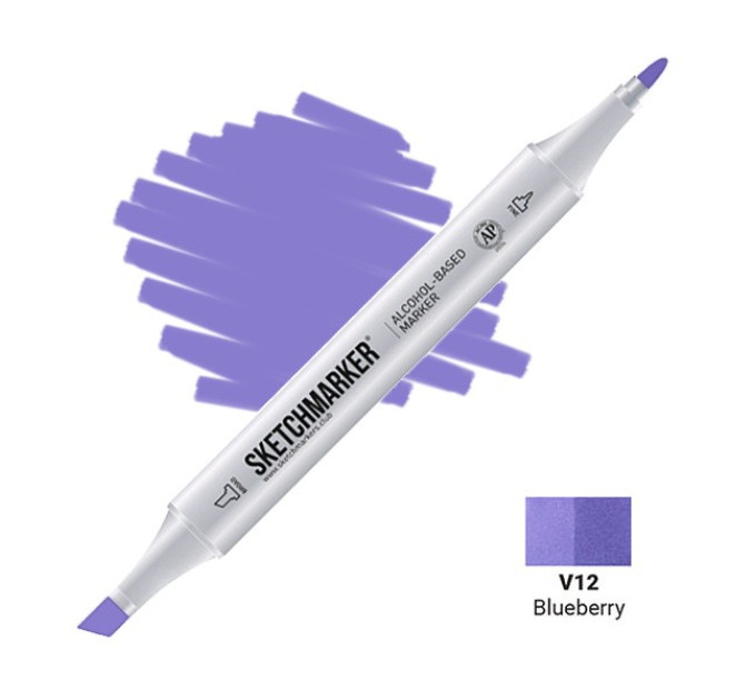 Маркер Sketchmarker Blueberry (Голубика), SM-V012