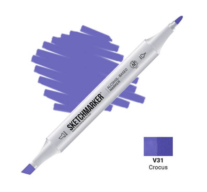 Маркер двусторонний SketchMarker Крокус, SM-V031