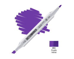 Маркер Sketchmarker Purple Velvet (Фиолетовый бархат), SM-V051