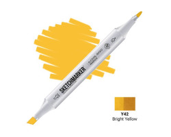 Маркер Sketchmarker Bright Yellow (Яркий желтый), SM-Y042