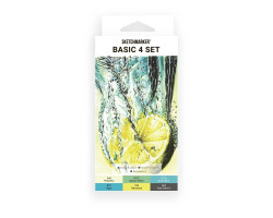 Маркери SketchMarker набір 6 шт, Basic 4 Базові кольори 4, SM-6BAS4-foto2