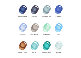 Акварельные маркеры набор SketchMarker Aqua Pro Sea, 12 цвет, SMA-12SEA-foto2