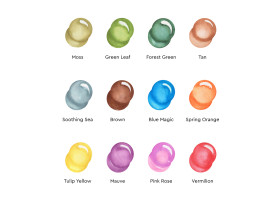 Акварельные маркеры набор SketchMarker Aqua Pro Garden, 12 цвет, SMA-12GARD-foto2