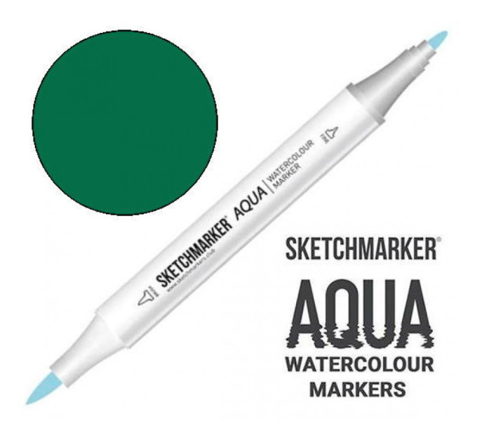 Маркер акварельний SketchMarker Aqua Pro Зелений свіжий, SMA-FRGR