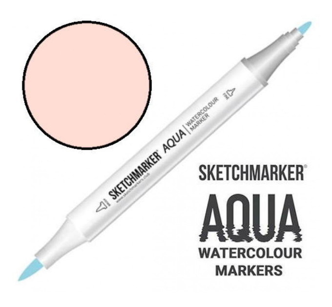 Маркер акварельный SketchMarker Aqua Pro пунцовый, SMA-BLUSH