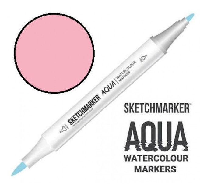 Маркер акварельный SketchMarker Aqua Pro Розовый сумеречный, SMA-DROSE
