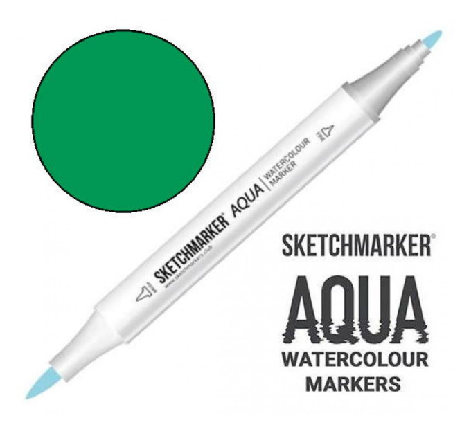Маркер акварельный SketchMarker Aqua Pro Виридиан, SMA-VIRID
