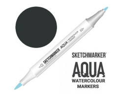 Маркер акварельный SketchMarker Aqua Pro Черный, SMA-BLACK